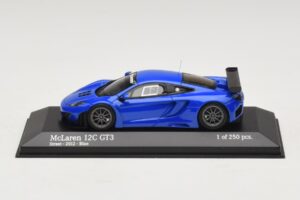 McLaren MP4-12C GT3 Street Blauw Minichamps 1:43 437121397 Metaal