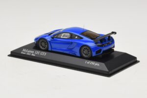 McLaren MP4-12C GT3 Street Blauw Minichamps 1:43 437121397 Metaal — afbeelding 3 van 4