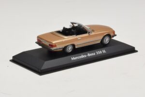 Mercedes 350 SL R107 Goud Maxichamps 1:43 940033431 Metaal — afbeelding 2 van 4