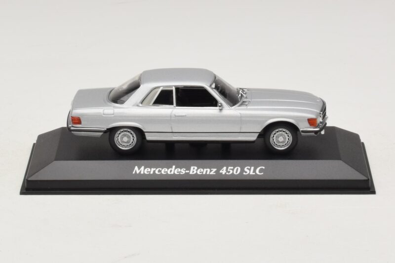 Mercedes 450 SLC C107 Zilver Maxichamps 1:43 940033421 Metaal