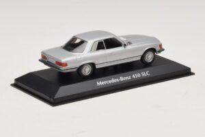 Mercedes 450 SLC C107 Zilver Maxichamps 1:43 940033421 Metaal — afbeelding 2 van 4