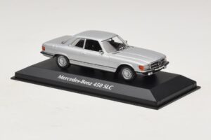 Mercedes 450 SLC C107 Zilver Maxichamps 1:43 940033421 Metaal — afbeelding 3 van 4