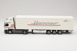 Mercedes Actros 1844LS Koffersattelzug Hammer Aachen Minichamps 1:43 499039105 Metaal — afbeelding 3 van 6