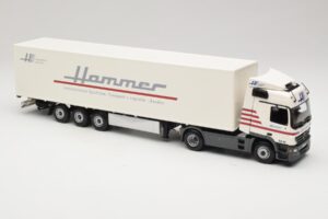 Mercedes Actros 1844LS Koffersattelzug Hammer Aachen Minichamps 1:43 499039105 Metaal — afbeelding 4 van 6