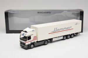 Mercedes Actros 1844LS Koffersattelzug Hammer Aachen Minichamps 1:43 499039105 Metaal — afbeelding 6 van 6