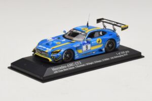 Mercedes AMG GT3 Black Falcon #9 Y. Buurman / M. Engel 24 Hours of Nurburgring 2016 Minichamps 1:43 437163009 Metaal — afbeelding 2 van 5