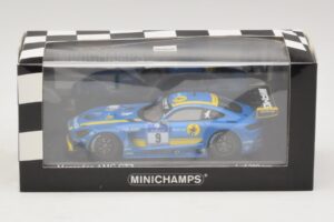 Mercedes AMG GT3 Black Falcon #9 Y. Buurman / M. Engel 24 Hours of Nurburgring 2016 Minichamps 1:43 437163009 Metaal — afbeelding 5 van 5