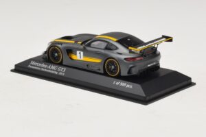 Mercedes AMG GT3 Presentation Hockenheimring 2015 Minichamps 1:43 437163001 Metaal — afbeelding 3 van 4