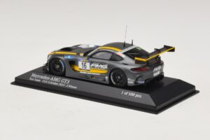 Mercedes AMG GT3 Test Team #16 VLN Winner 3 October 2015 Minichamps 1:43 437163016 Metaal — afbeelding 3 van 4