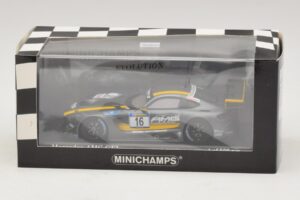 Mercedes AMG GT3 Test Team #16 VLN Winner 3 October 2015 Minichamps 1:43 437163016 Metaal — afbeelding 4 van 4