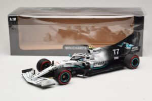Mercedes AMG Petronas W10 #77 V. Bottas German GP 2019 Minichamps 1:18 110191177 Metaal — afbeelding 6 van 7