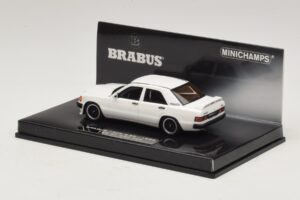 Mercedes Brabus 3.6S 190E W201 Wit Minichamps 1:43 437032602 Metaal — afbeelding 3 van 5