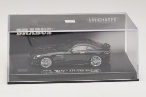 Mercedes Brabus 600 GT S C190 Zwart Minichamps 1:43 437032520 Metaal — afbeelding 4 van 5