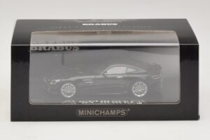 Mercedes Brabus 600 GT S C190 Zwart Minichamps 1:43 437032520 Metaal — afbeelding 5 van 5