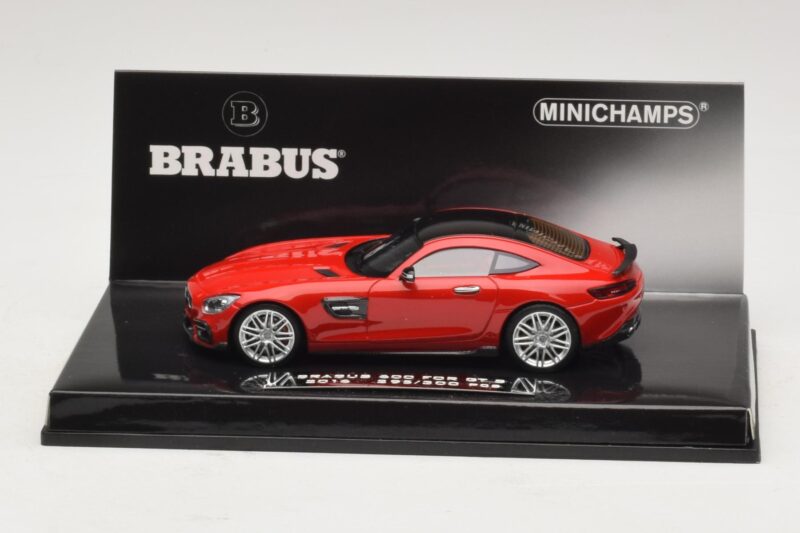 Mercedes Brabus 600 GT S C190 Rood Minichamps 1:43 Mercedes Brabus 600 GT S C190 Rood Minichamps 1:43 437032521 Metaal