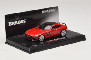 Mercedes Brabus 600 GT S C190 Rood Minichamps 1:43 437032521 Metaal — afbeelding 2 van 5