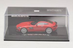 Mercedes Brabus 600 GT S C190 Rood Minichamps 1:43 437032521 Metaal — afbeelding 4 van 5