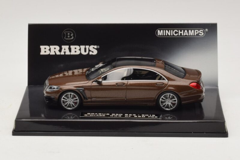 Mercedes Brabus 850 S63 W222 Bruin Metallic Minichamps 1:43 437034202 Metaal