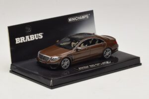 Mercedes Brabus 850 S63 W222 Bruin Metallic Minichamps 1:43 437034202 Metaal — afbeelding 2 van 5
