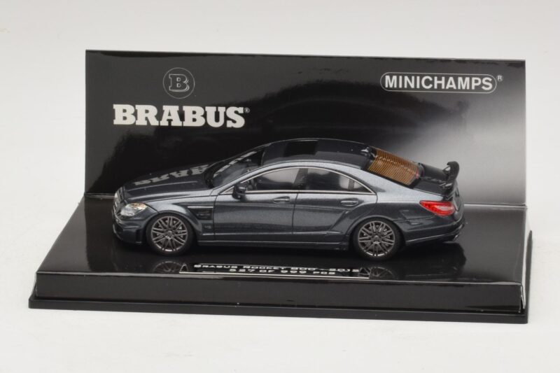 Mercedes Brabus Rocket 800 C218 Zwart Minichamps 1:43 437032030 Metaal
