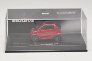 Mercedes Brabus Ultimate 120 Cabriolet Rood Minichamps 1:43 437032730 Metaal — afbeelding 4 van 5