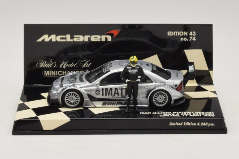 Mercedes C203 DTM Team McLaren Mercedes MP4-98T Mika & Erja Hakkinen Lapland 17 April 2000 Minichamps 1:43 Mercedes C203 DTM Team McLaren Mercedes MP4-98T Mika & Erja Hakkinen Lapland 17 April 2000 Minichamps 1:43 530984378-P1 Metaa