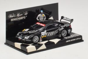 Mercedes CLK DTM #2 J. Alesi First DTM Podium Finish Hockenheim 2002 Minichamps 1:43 400023292 Metaal — afbeelding 2 van 4