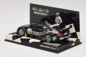 Mercedes CLK DTM #2 J. Alesi First DTM Podium Finish Hockenheim 2002 Minichamps 1:43 400023292 Metaal — afbeelding 3 van 4