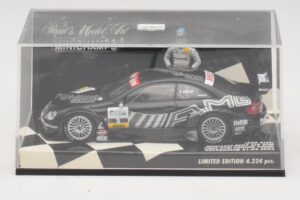 Mercedes CLK DTM #2 J. Alesi First DTM Podium Finish Hockenheim 2002 Minichamps 1:43 400023292 Metaal — afbeelding 4 van 4