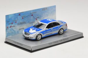 Mercedes E-Class #19 Team Michelin Rally Paris-Peking 2007 Minichamps 1:43 B66962269 Metaal — afbeelding 2 van 5