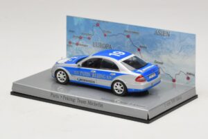 Mercedes E-Class #19 Team Michelin Rally Paris-Peking 2007 Minichamps 1:43 B66962269 Metaal — afbeelding 3 van 5
