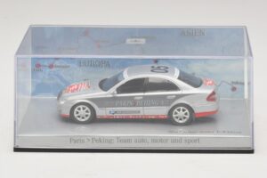 Mercedes E-Class #5 Team Auto Motor und Sport Rally Paris-Peking 2007 Minichamps 1:43 B66962261 Metaal — afbeelding 4 van 5