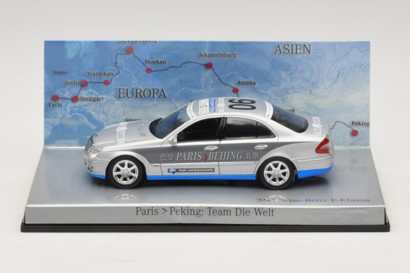 Mercedes E-Class #6 Team Die Welt Rally Paris-Peking 2007 Minichamps 1:43 B66962262 Metaal