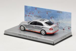 Mercedes E-Class #7 Team Auto Bild Rally Paris-Peking 2007 Minichamps 1:43 B66962263 Metaal — afbeelding 3 van 5