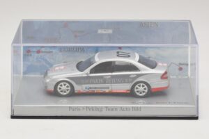 Mercedes E-Class #7 Team Auto Bild Rally Paris-Peking 2007 Minichamps 1:43 B66962263 Metaal — afbeelding 4 van 5