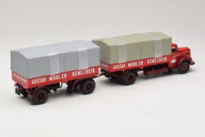 Mercedes L315 Pritschenzug Gustav Mauler Minichamps 1:43 499034720 Metaal — afbeelding 2 van 6