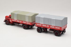 Mercedes L315 Pritschenzug Gustav Mauler Minichamps 1:43 499034720 Metaal — afbeelding 5 van 6