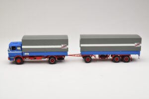 Mercedes LP1620 Pritschenzug Fern Schnell Gut Minichamps 1:43 499034820 Metaal — afbeelding 3 van 6