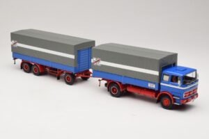 Mercedes LP1620 Pritschenzug Fern Schnell Gut Minichamps 1:43 499034820 Metaal — afbeelding 4 van 6