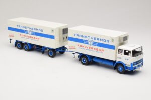 Mercedes LP1624 Kühlzug Transthermos Minichamps 1:43 499034840 Metaal — afbeelding 4 van 6