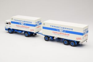 Mercedes LP1624 Kühlzug Transthermos Minichamps 1:43 499034840 Metaal — afbeelding 5 van 6
