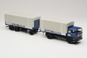 Mercedes LP1624 Pritschenzug Dachser Minichamps 1:43 499034821 Metaal — afbeelding 4 van 6