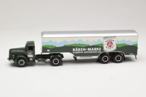 Mercedes LS315 Koffersattelzug Bärenmarke Minichamps 1:43 499034780 Metaal — afbeelding 3 van 6