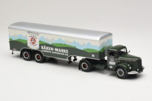 Mercedes LS315 Koffersattelzug Bärenmarke Minichamps 1:43 499034780 Metaal — afbeelding 4 van 6