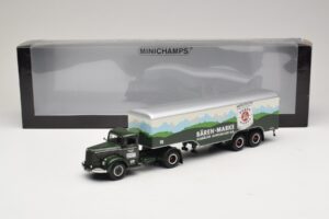 Mercedes LS315 Koffersattelzug Bärenmarke Minichamps 1:43 499034780 Metaal — afbeelding 6 van 6