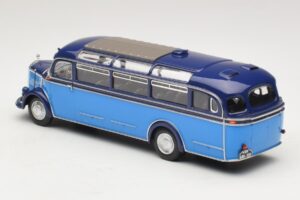 Mercedes O 3500 Bus Lichtblauw Donkerblauw Minichamps 1:43 439360011 Metaal — afbeelding 5 van 6