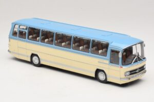 Mercedes O302 Blauw Crème Minichamps 1:43 439035181 Metaal — afbeelding 4 van 6