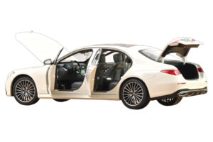 Mercedes S-Class W223 AMG Line Wit Norev 1:18 183807 Metaal — afbeelding 2 van 3