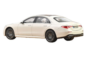 Mercedes S-Class W223 AMG Line Wit Norev 1:18 183807 Metaal — afbeelding 3 van 3