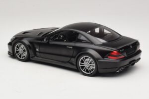 Mercedes SL65 AMG R230 Black Series Matt Black Minichamps 1:18 100038121 Metaal — afbeelding 7 van 8